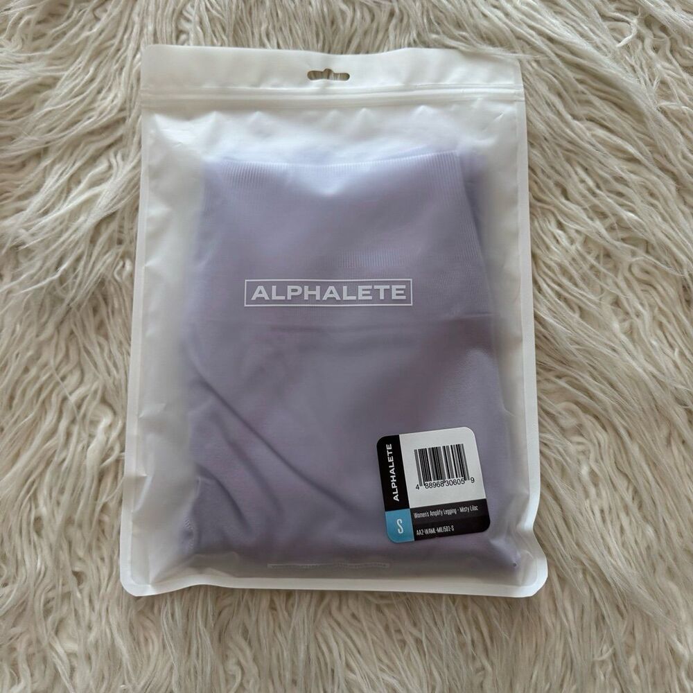 Alphalete Amplify Leggings Misty Lilac Size Small